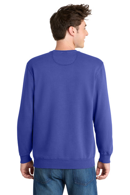 Port & Co™ Beach Wash® Garment-Dyed Crewneck Sweatshirt PC098