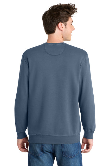 Port & Co™ Beach Wash® Garment-Dyed Crewneck Sweatshirt PC098