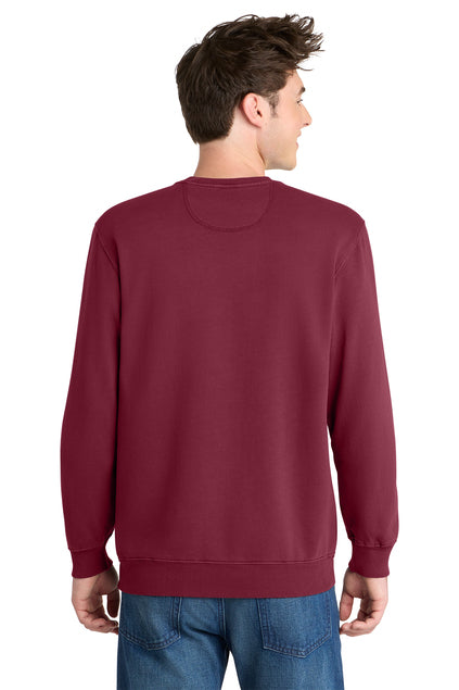 Port & Co™ Beach Wash® Garment-Dyed Crewneck Sweatshirt PC098