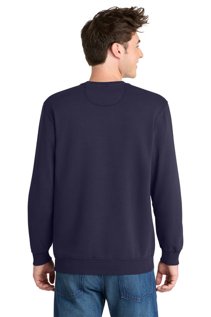 Port & Co™ Beach Wash® Garment-Dyed Crewneck Sweatshirt PC098 (2)
