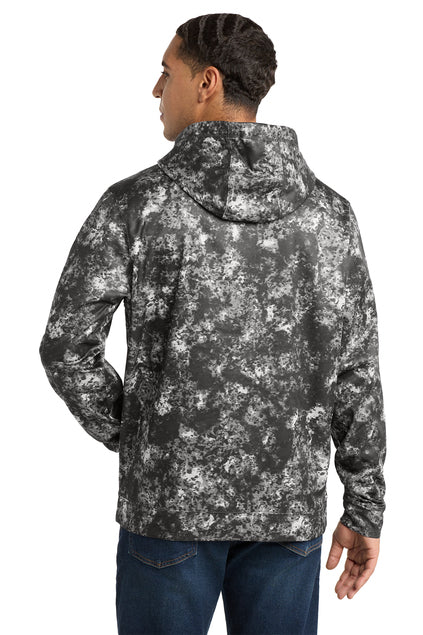 Sport-Tek Sport-Wick Mineral Freeze Fleece Hooded Pullover. ST230