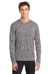 Sport-Tek ST390LS | Tee | Long Sleeve PosiCharge Electric Heather