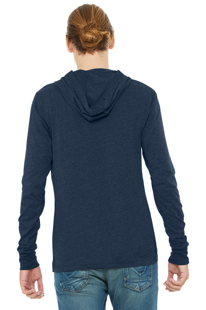 Load image into Gallery viewer, BELLA+CANVAS  Unisex Jersey Long Sleeve Hoodie. BC3512
