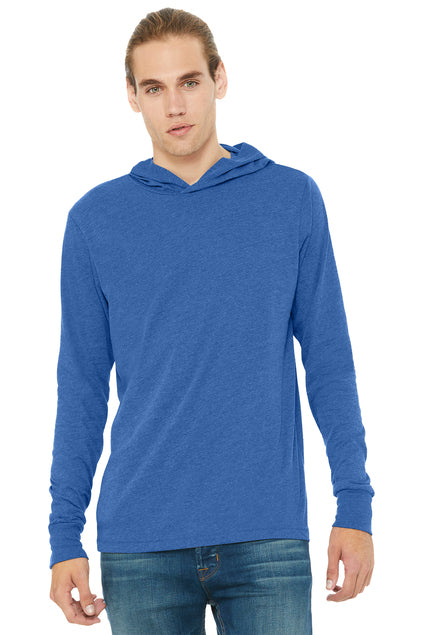 BELLA+CANVAS  Unisex Jersey Long Sleeve Hoodie. BC3512