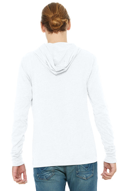 BELLA+CANVAS  Unisex Jersey Long Sleeve Hoodie. BC3512
