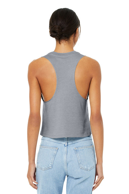 Load image into Gallery viewer, BELLA+CANVAS  Women&#39;s Racerback Cropped Tank. BC6682
