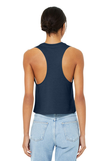 Load image into Gallery viewer, BELLA+CANVAS  Women&#39;s Racerback Cropped Tank. BC6682
