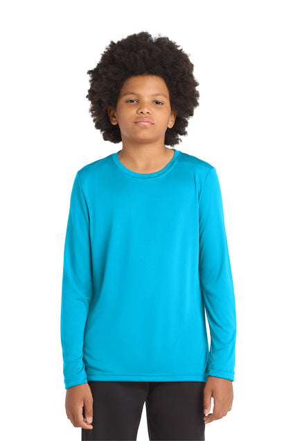 Load image into Gallery viewer, Sport-Tek  Youth Posi-UV Pro Long Sleeve Tee. YST420LS
