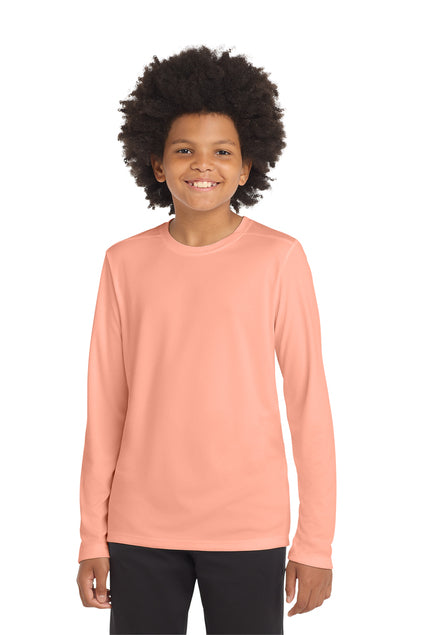 Load image into Gallery viewer, Sport-Tek  Youth Posi-UV Pro Long Sleeve Tee. YST420LS
