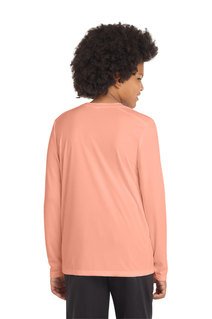 Load image into Gallery viewer, Sport-Tek  Youth Posi-UV Pro Long Sleeve Tee. YST420LS
