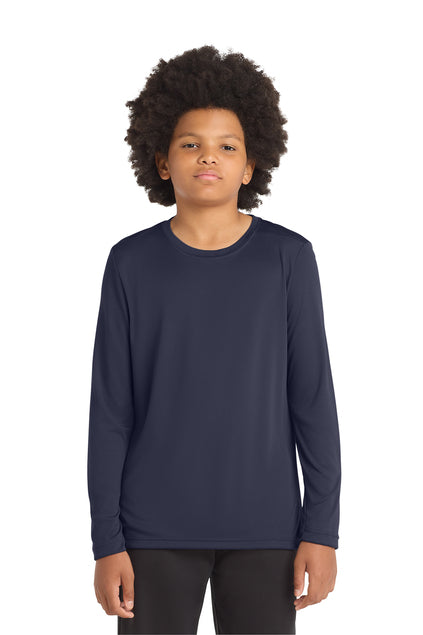 Load image into Gallery viewer, Sport-Tek  Youth Posi-UV Pro Long Sleeve Tee. YST420LS
