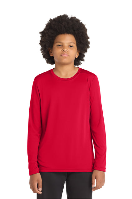 Load image into Gallery viewer, Sport-Tek  Youth Posi-UV Pro Long Sleeve Tee. YST420LS

