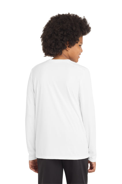 Load image into Gallery viewer, Sport-Tek  Youth Posi-UV Pro Long Sleeve Tee. YST420LS
