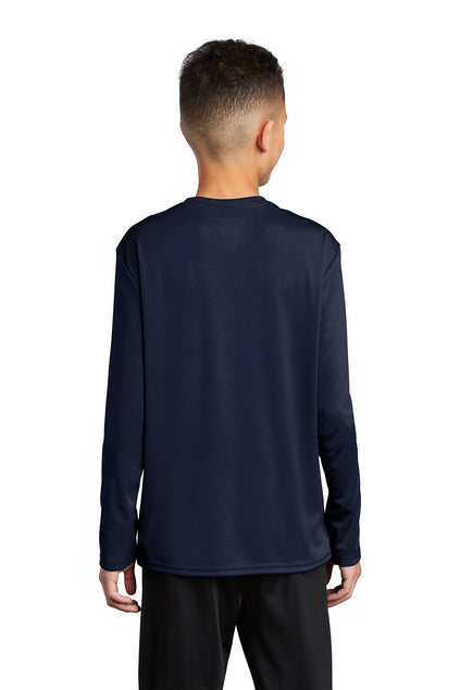 Load image into Gallery viewer, Port &amp; Co™ Youth Long Sleeve Performance Tee PC380YLS
