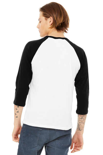 Load image into Gallery viewer, BELLA+CANVAS® Unisex 3/4-Sleeve Baseball Tee BC3200
