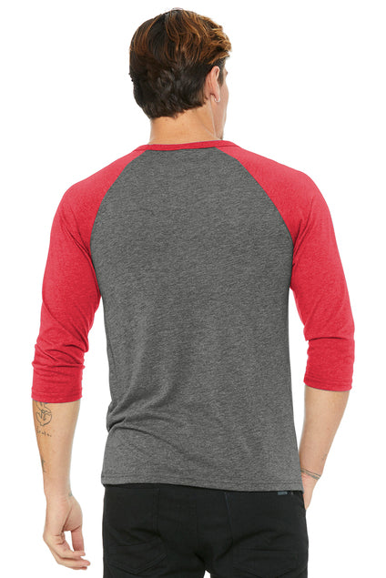Load image into Gallery viewer, BELLA+CANVAS® Unisex 3/4-Sleeve Baseball Tee BC3200

