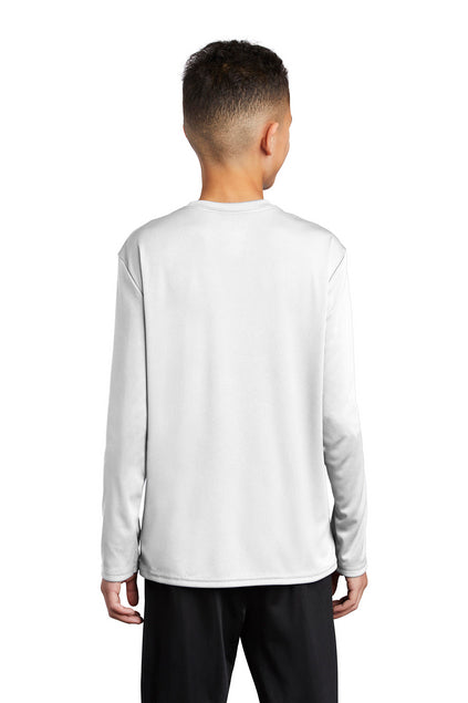 Load image into Gallery viewer, Port &amp; Co™ Youth Long Sleeve Performance Tee PC380YLS
