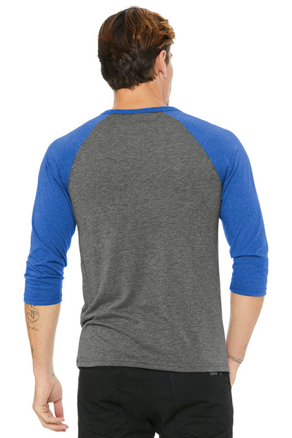 Load image into Gallery viewer, BELLA+CANVAS® Unisex 3/4-Sleeve Baseball Tee BC3200
