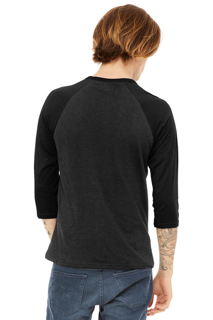 Load image into Gallery viewer, BELLA+CANVAS® Unisex 3/4-Sleeve Baseball Tee BC3200
