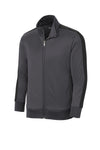 Sport-Tek  Youth Tricot Sleeve Stripe Track Jacket. YST94