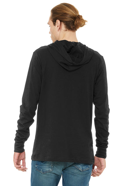 BELLA+CANVAS  Unisex Jersey Long Sleeve Hoodie. BC3512