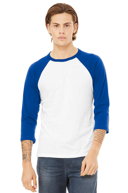 Load image into Gallery viewer, BELLA+CANVAS® Unisex 3/4-Sleeve Baseball Tee BC3200
