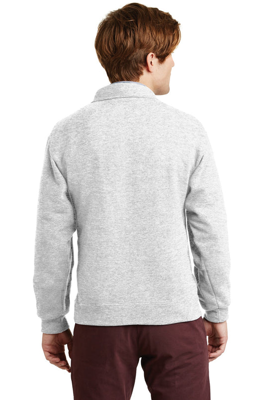 Jerzees Super Sweats NuBlend - 1/4-Zip Sweatshirt with Cadet Collar.  4528M