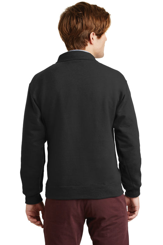 Jerzees Super Sweats NuBlend - 1/4-Zip Sweatshirt with Cadet Collar.  4528M