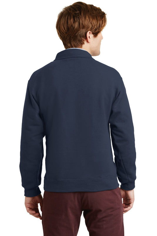 Jerzees Super Sweats NuBlend - 1/4-Zip Sweatshirt with Cadet Collar.  4528M