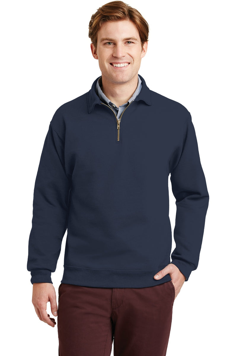 Load image into Gallery viewer, Jerzees Super Sweats NuBlend - 1/4-Zip Sweatshirt with Cadet Collar.  4528M
