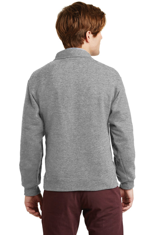 Jerzees Super Sweats NuBlend - 1/4-Zip Sweatshirt with Cadet Collar.  4528M