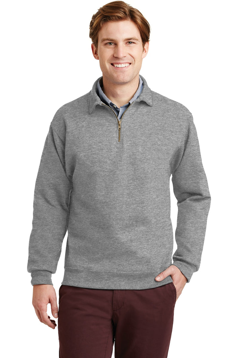 Load image into Gallery viewer, Jerzees Super Sweats NuBlend - 1/4-Zip Sweatshirt with Cadet Collar.  4528M

