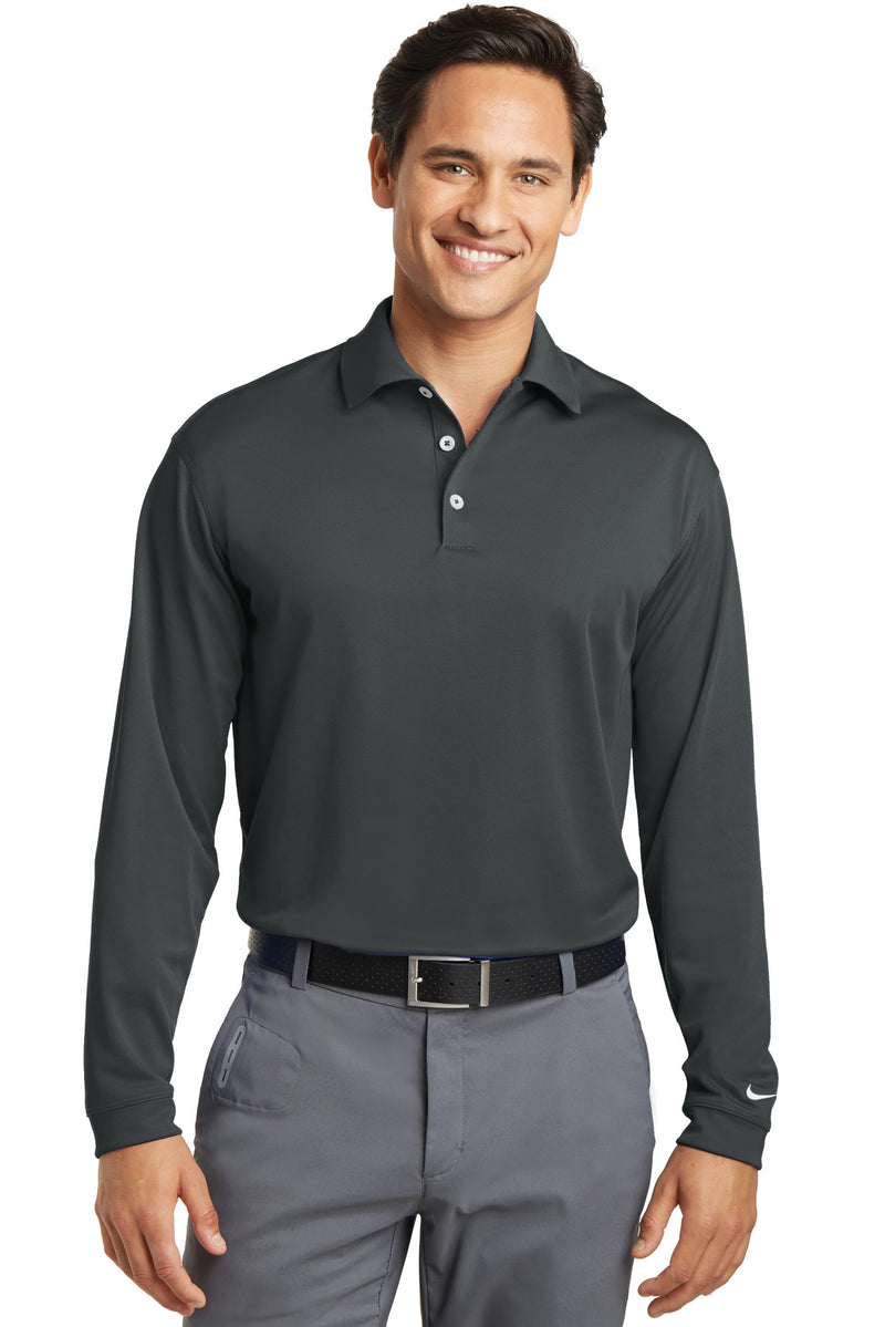 Load image into Gallery viewer, Nike Long Sleeve Dri-FIT Stretch Tech Polo. 466364
