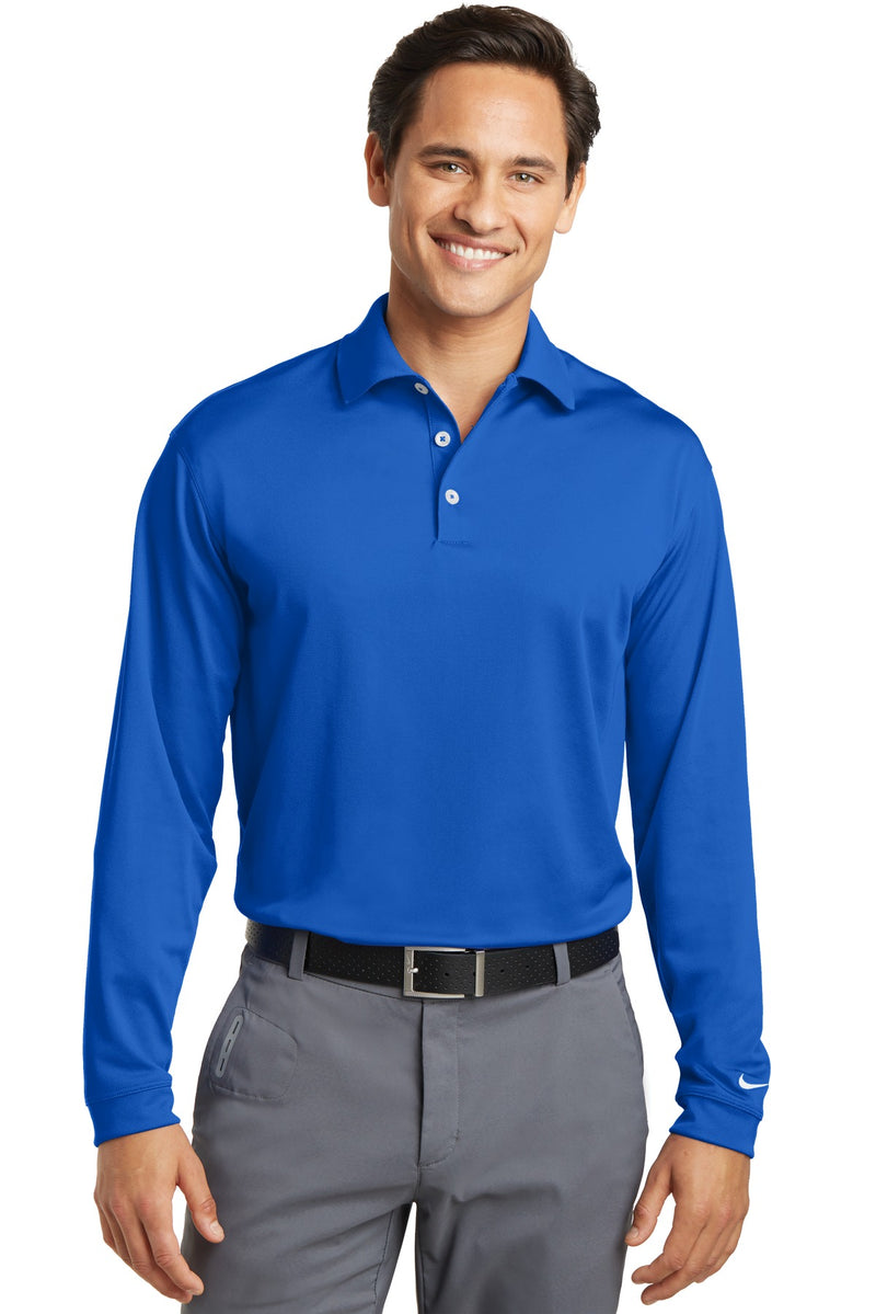 Load image into Gallery viewer, Nike Long Sleeve Dri-FIT Stretch Tech Polo. 466364
