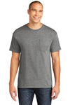 Gildan  Heavy Cotton  100% Cotton Pocket T-Shirt. 5300