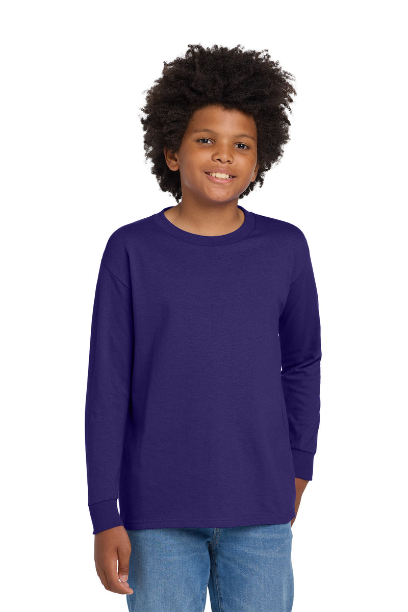 Load image into Gallery viewer, Gildan Youth Heavy Cotton 100% Cotton Long Sleeve T-Shirt. 5400B
