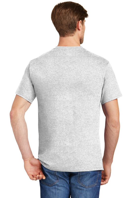 Hanes - Authentic 100%  Cotton T-Shirt with Pocket.  5590