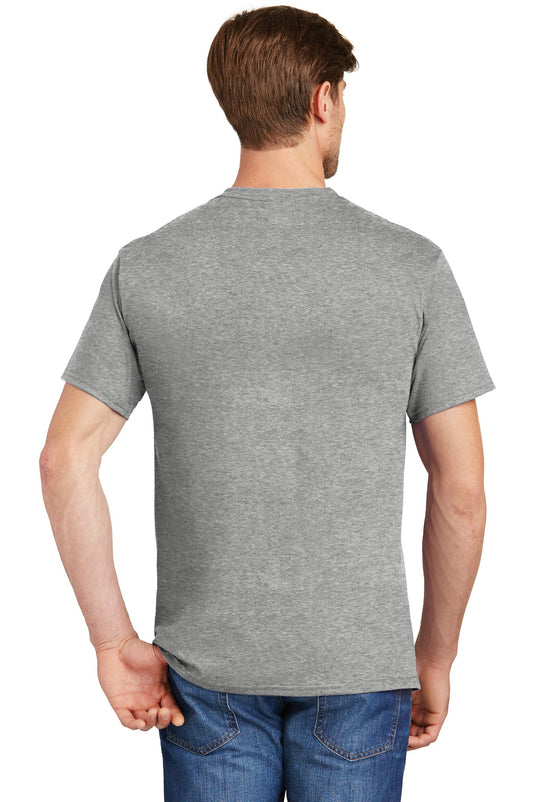 Hanes - Authentic 100%  Cotton T-Shirt with Pocket.  5590