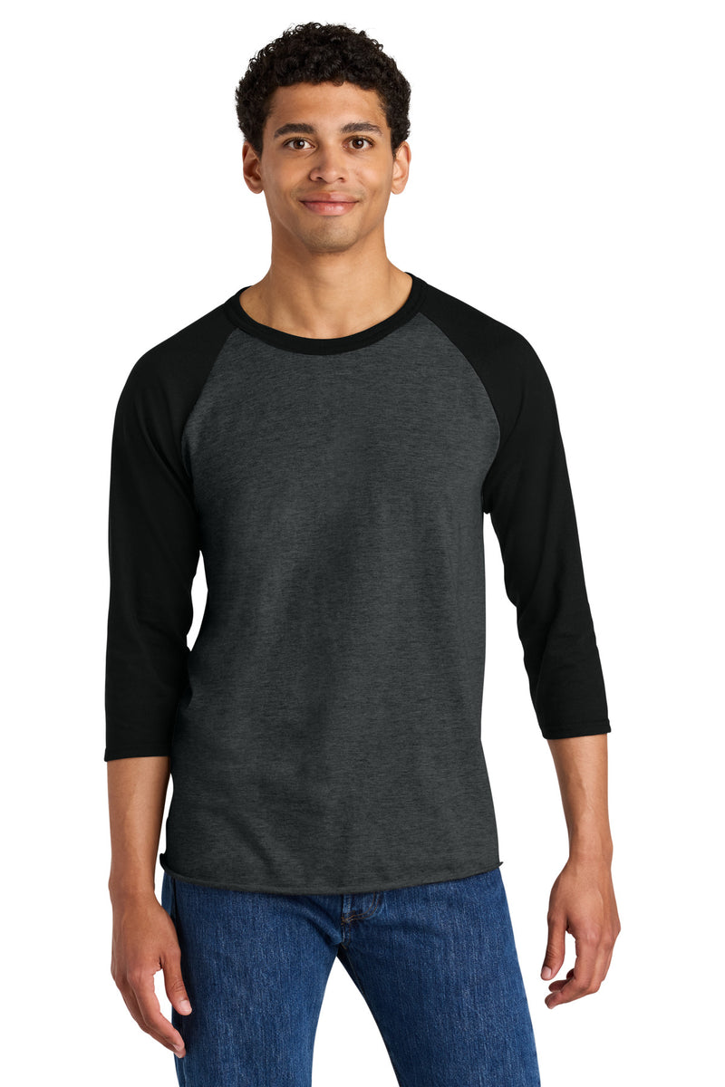 Load image into Gallery viewer, Jerzees Unisex Premium Blend Combed Ring Spun 3/4-Sleeve Raglan 560R
