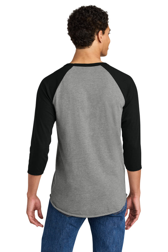 Jerzees Unisex Premium Blend Combed Ring Spun 3/4-Sleeve Raglan 560R