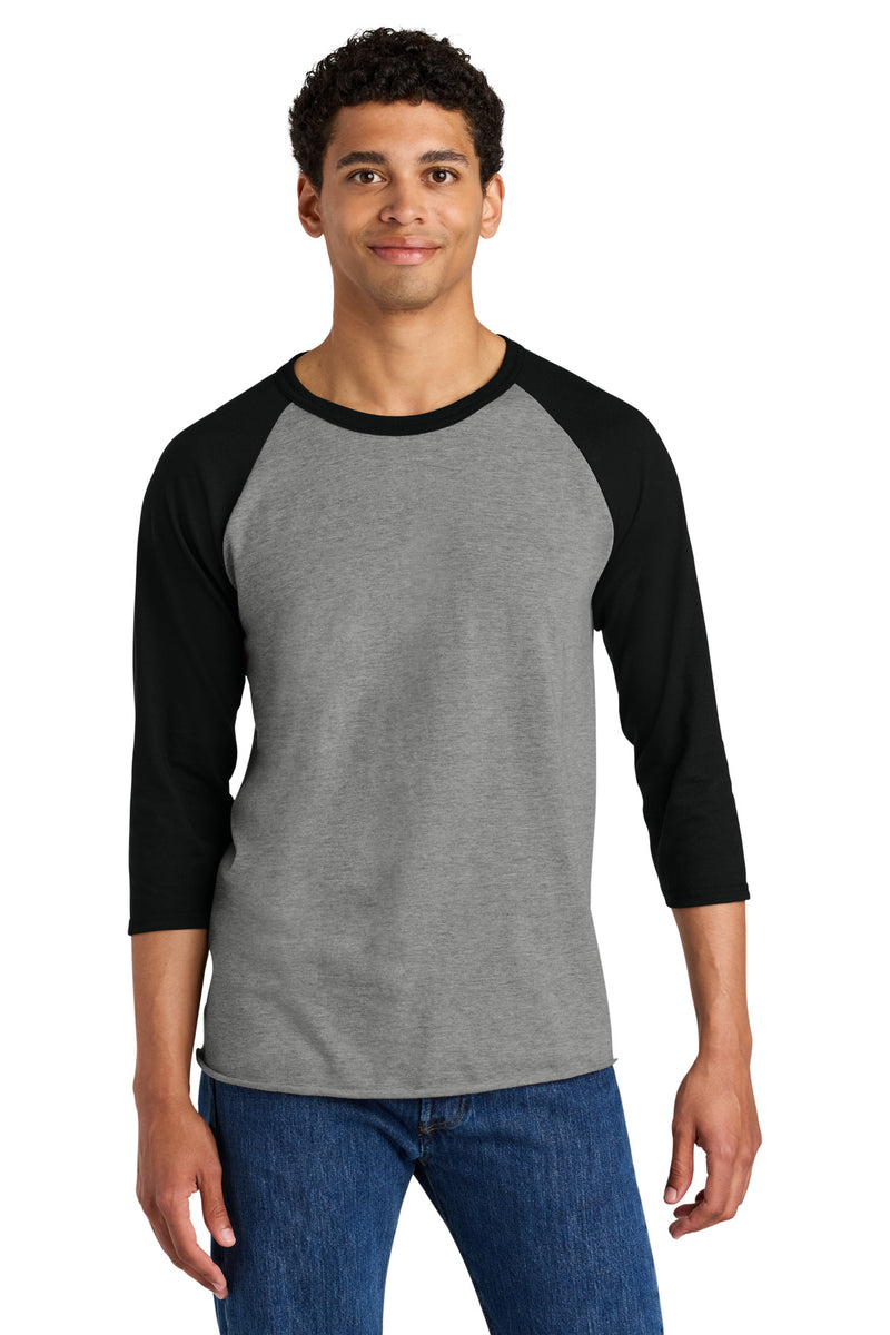 Load image into Gallery viewer, Jerzees Unisex Premium Blend Combed Ring Spun 3/4-Sleeve Raglan 560R
