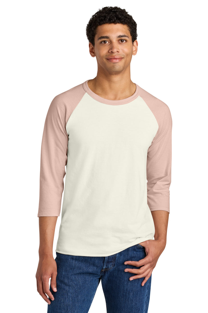 Load image into Gallery viewer, Jerzees Unisex Premium Blend Combed Ring Spun 3/4-Sleeve Raglan 560R
