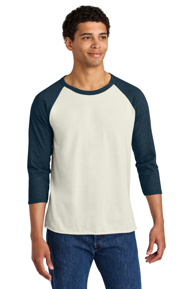 Load image into Gallery viewer, Jerzees Unisex Premium Blend Combed Ring Spun 3/4-Sleeve Raglan 560R
