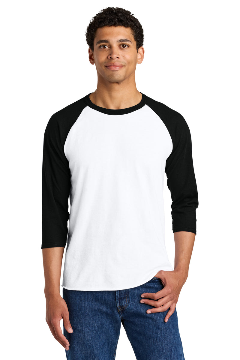Load image into Gallery viewer, Jerzees Unisex Premium Blend Combed Ring Spun 3/4-Sleeve Raglan 560R

