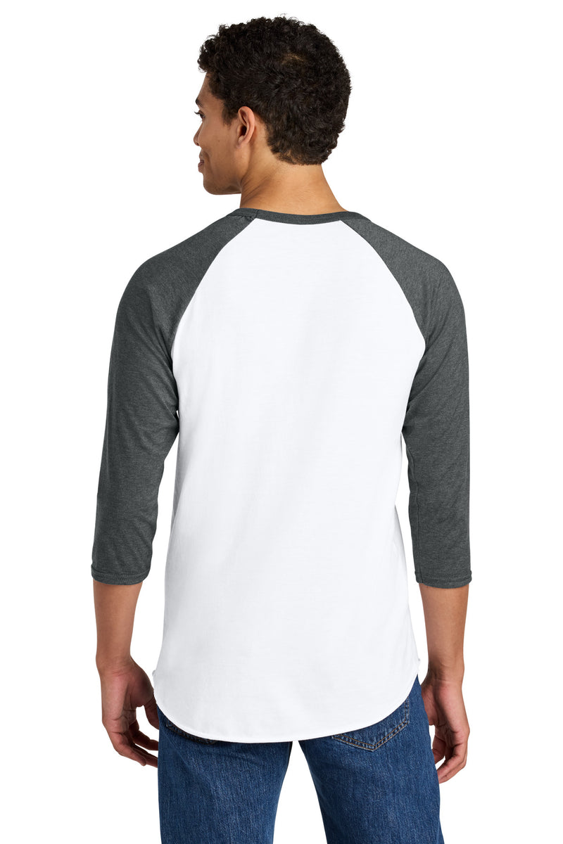 Load image into Gallery viewer, Jerzees Unisex Premium Blend Combed Ring Spun 3/4-Sleeve Raglan 560R
