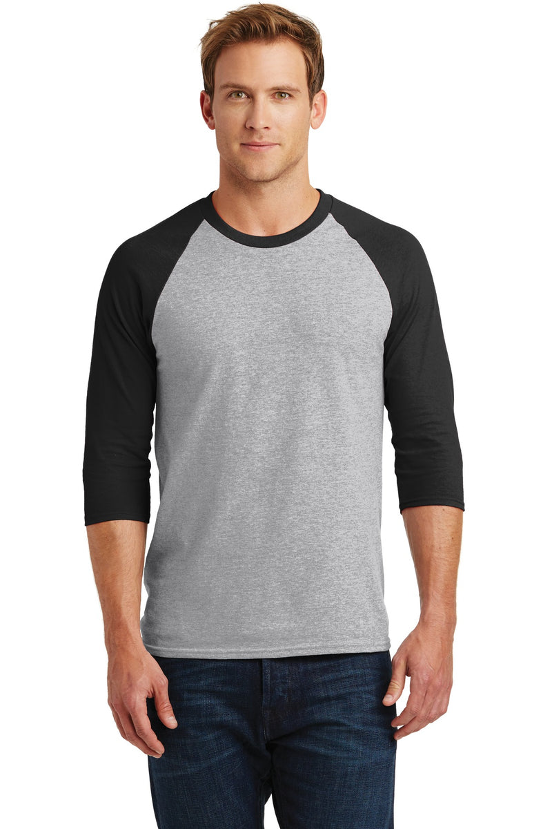 Load image into Gallery viewer, Gildan Heavy Cotton 3/4-Sleeve Raglan T-Shirt. 5700
