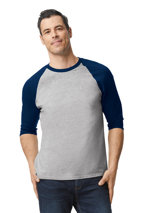 Gildan Heavy Cotton 3/4-Sleeve Raglan T-Shirt. 5700