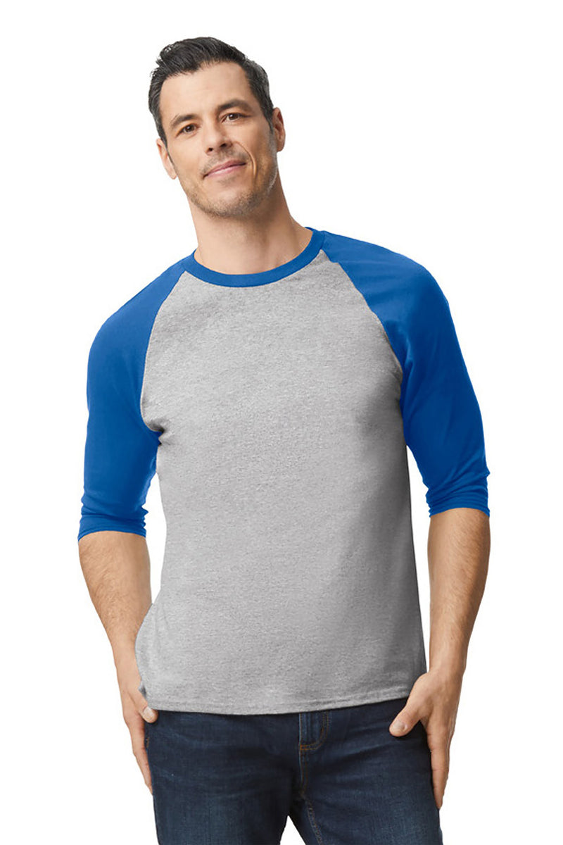 Load image into Gallery viewer, Gildan Heavy Cotton 3/4-Sleeve Raglan T-Shirt. 5700
