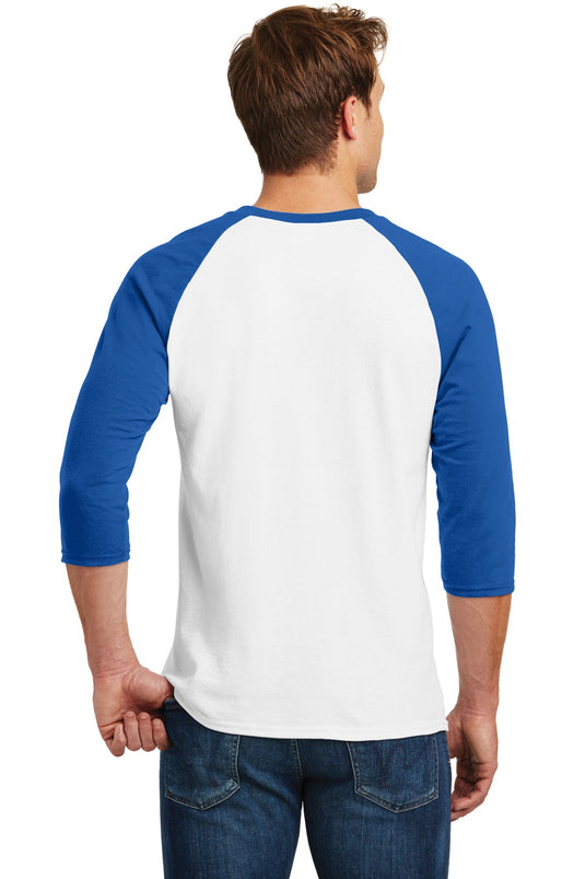 Gildan Heavy Cotton 3/4-Sleeve Raglan T-Shirt. 5700
