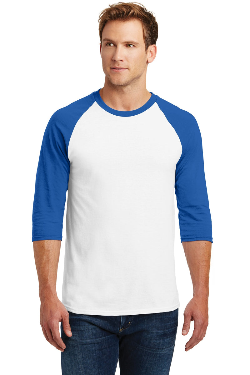Load image into Gallery viewer, Gildan Heavy Cotton 3/4-Sleeve Raglan T-Shirt. 5700
